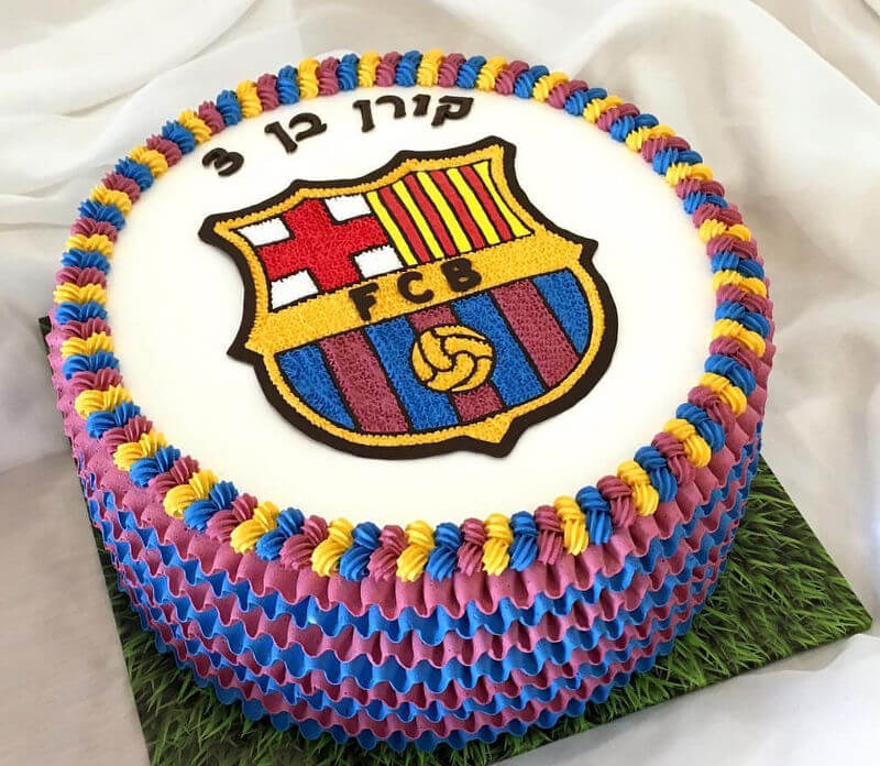 עוגת זילוף ברצלונה
