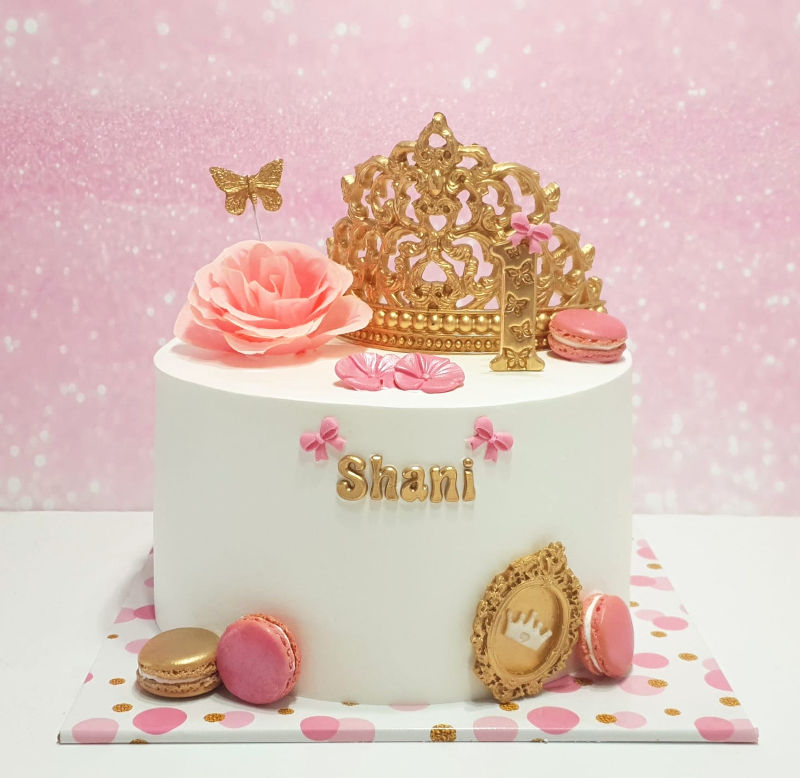 עוגה לגיל שנה לנסיכה