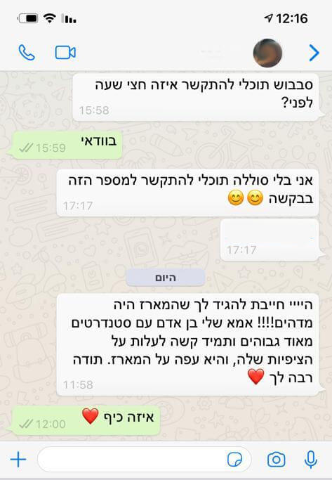 ביקורות מלקוחות למארז מדהים