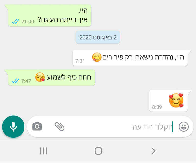 ביקורות מלקוחות לעוגה נהדרת