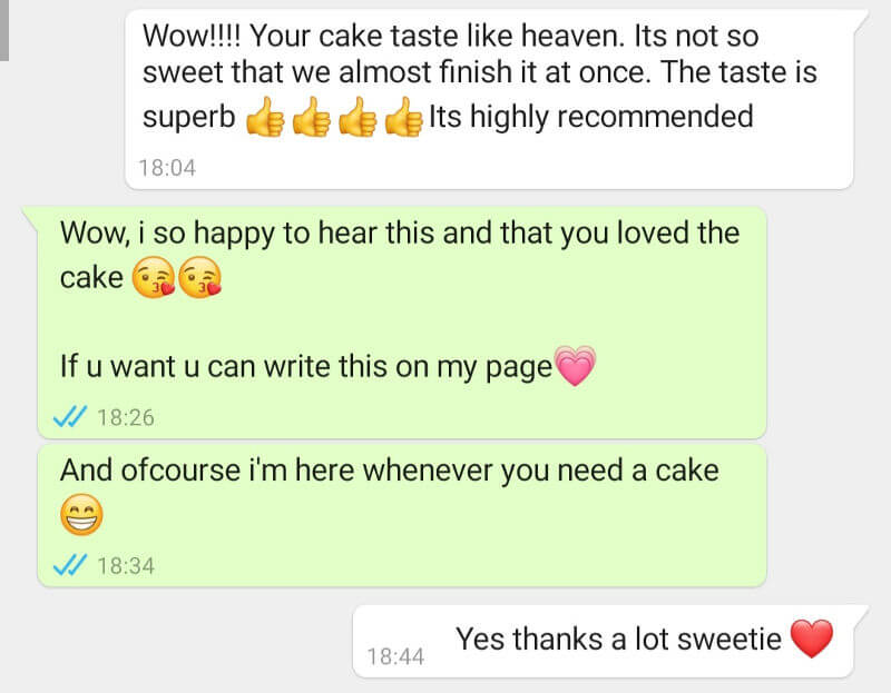 English cake review