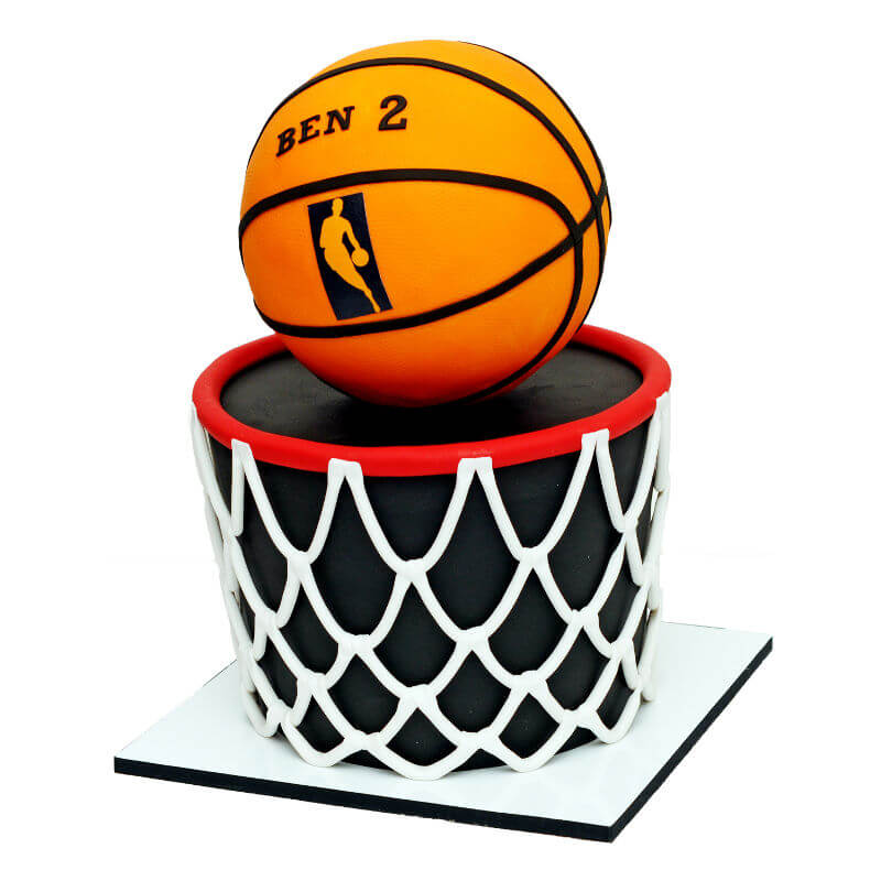 כדורסל עוגה מעוצבת