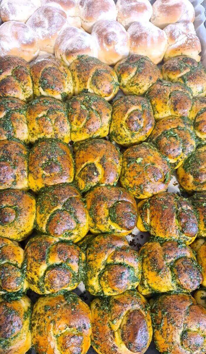 מגש לחמניות