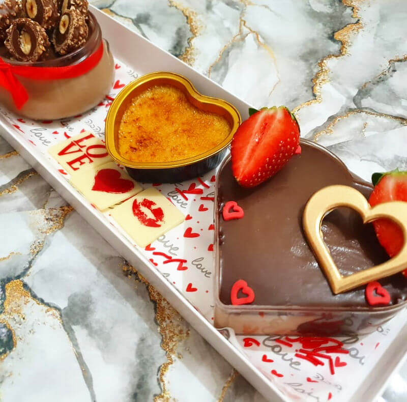 מארז לבבות לולנטיין יום האהבה