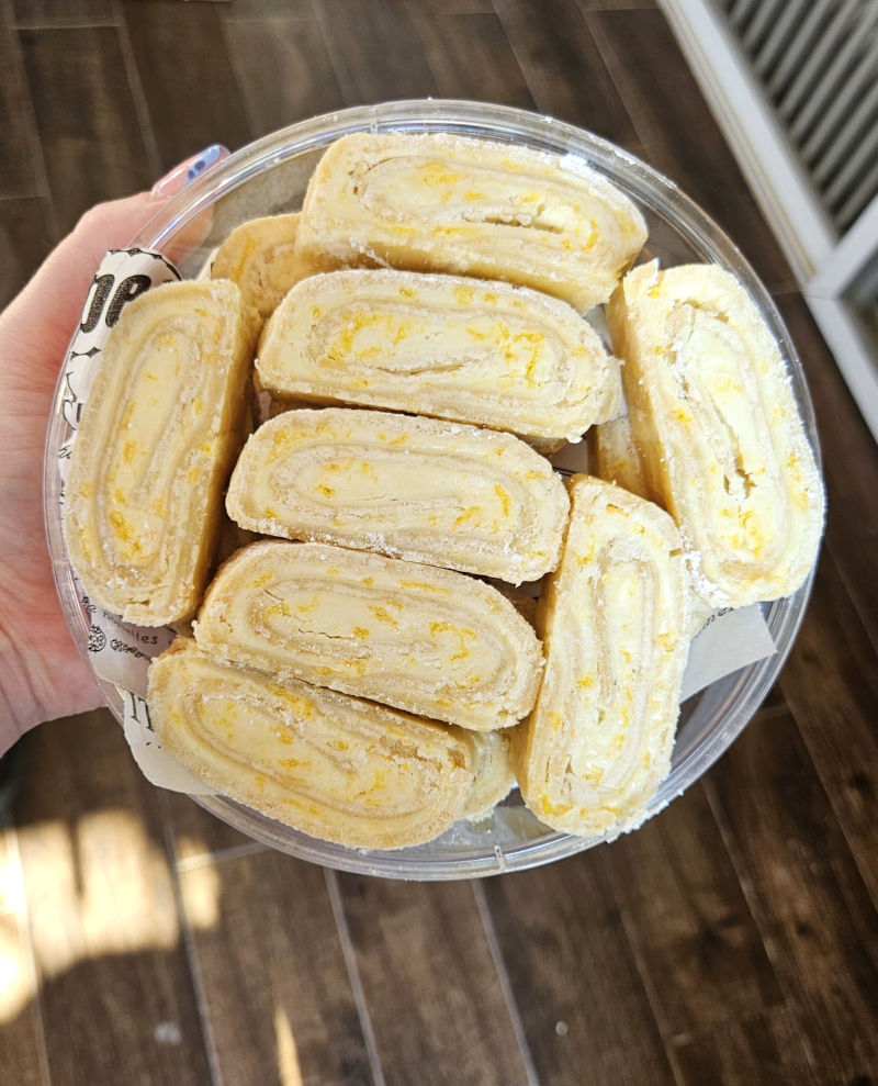 מארז עוגיות מגולגלות בטעם בייגלה