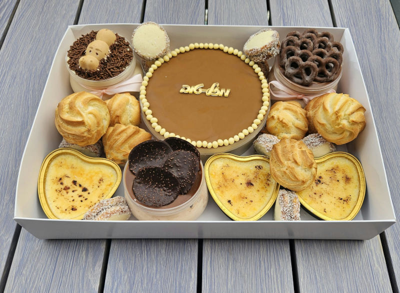 מארז קינוחים ליום הולדת מטבח כשר