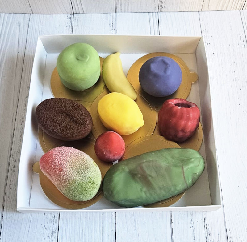 מארז קינוחים מעוצב בצורת פירות ליום הולדת ולכל אירוע