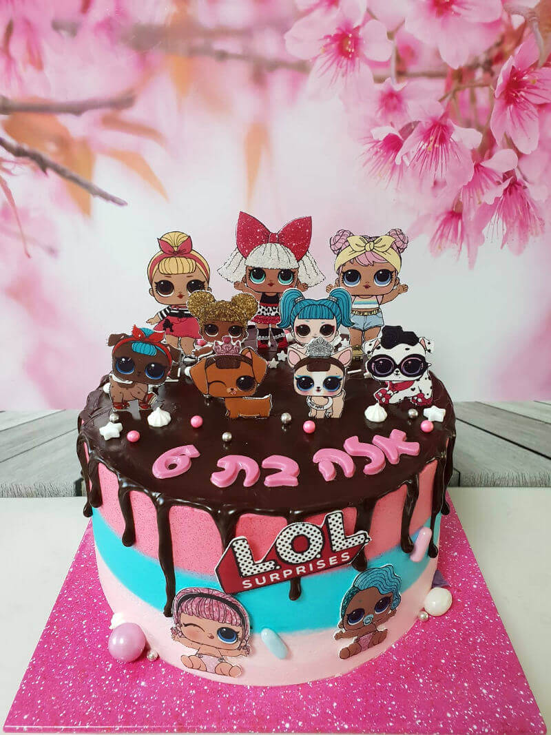 עוגה LOL מדהימה