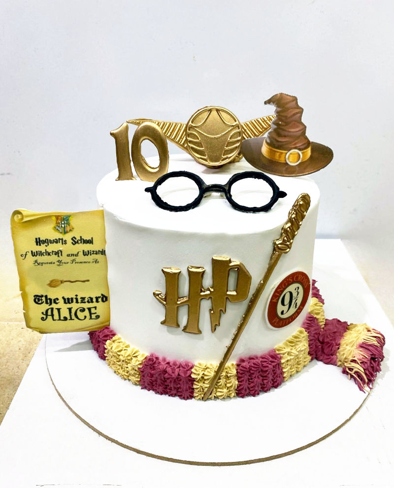 עוגה בעיצוב הארי פוטר