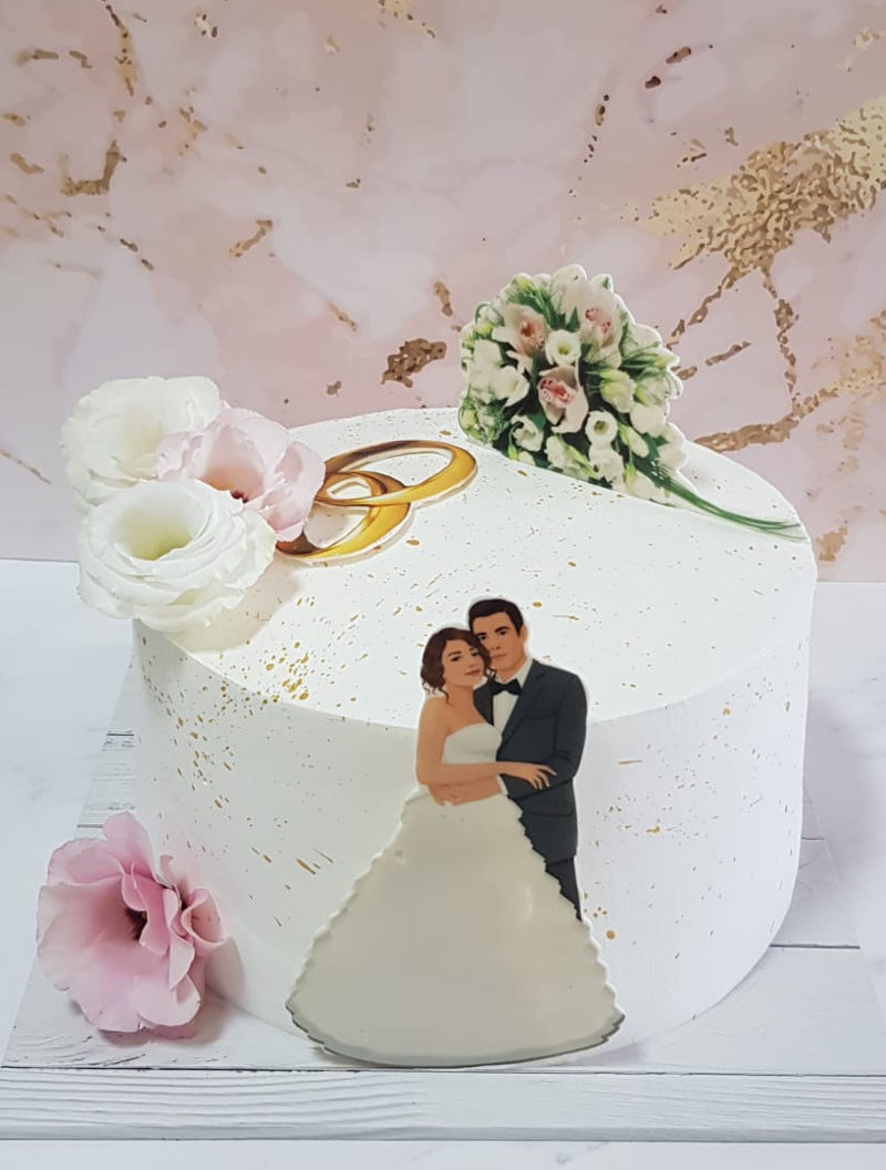 עוגה חגיגית לחתונה