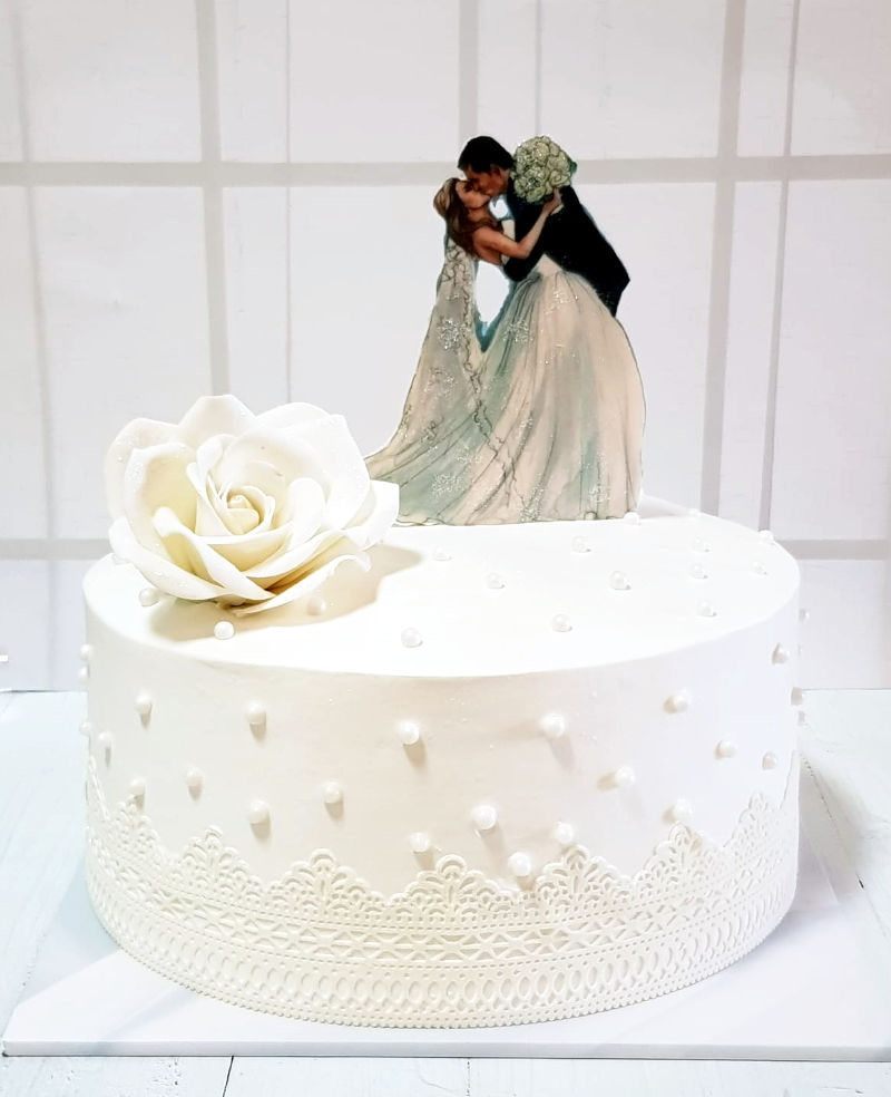 עוגה מעוצבת ליום נישואין