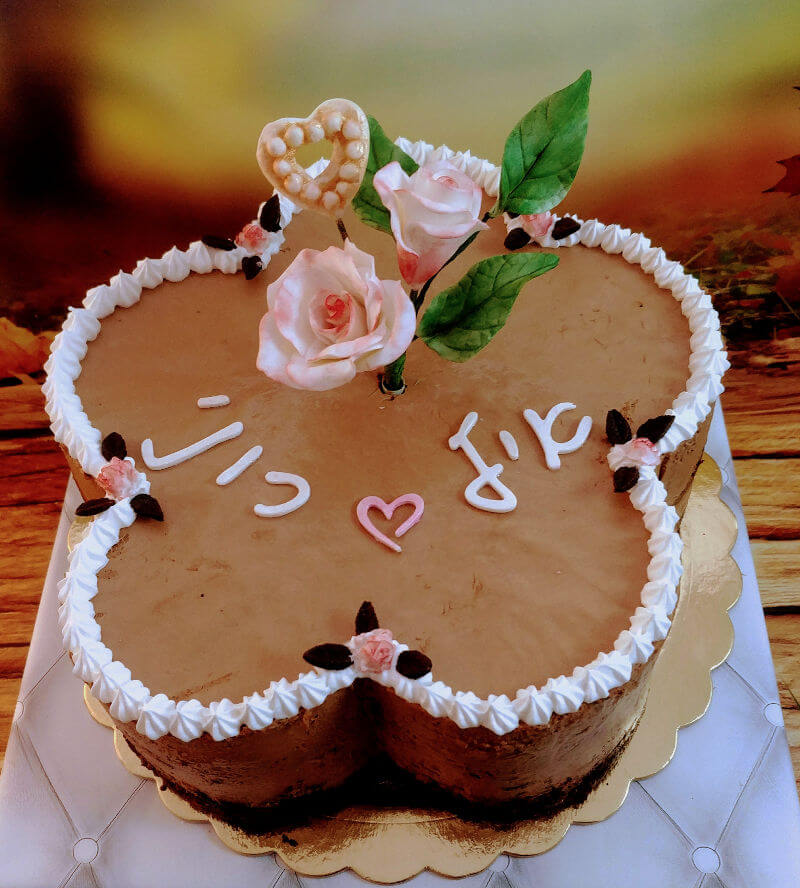 עוגה מיוחדת ליום נישואין