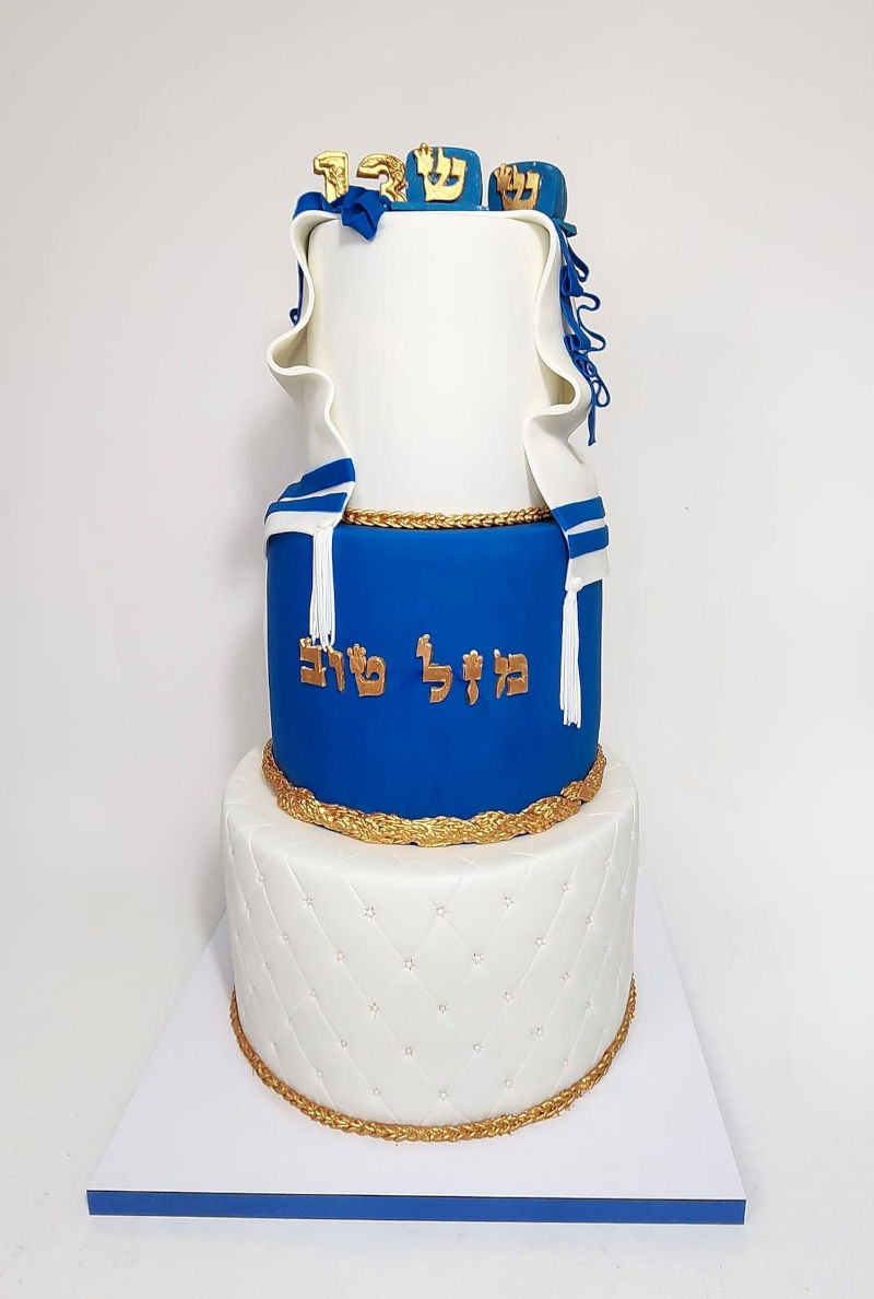 עוגה מעוצבת כשרה לבר מצווה