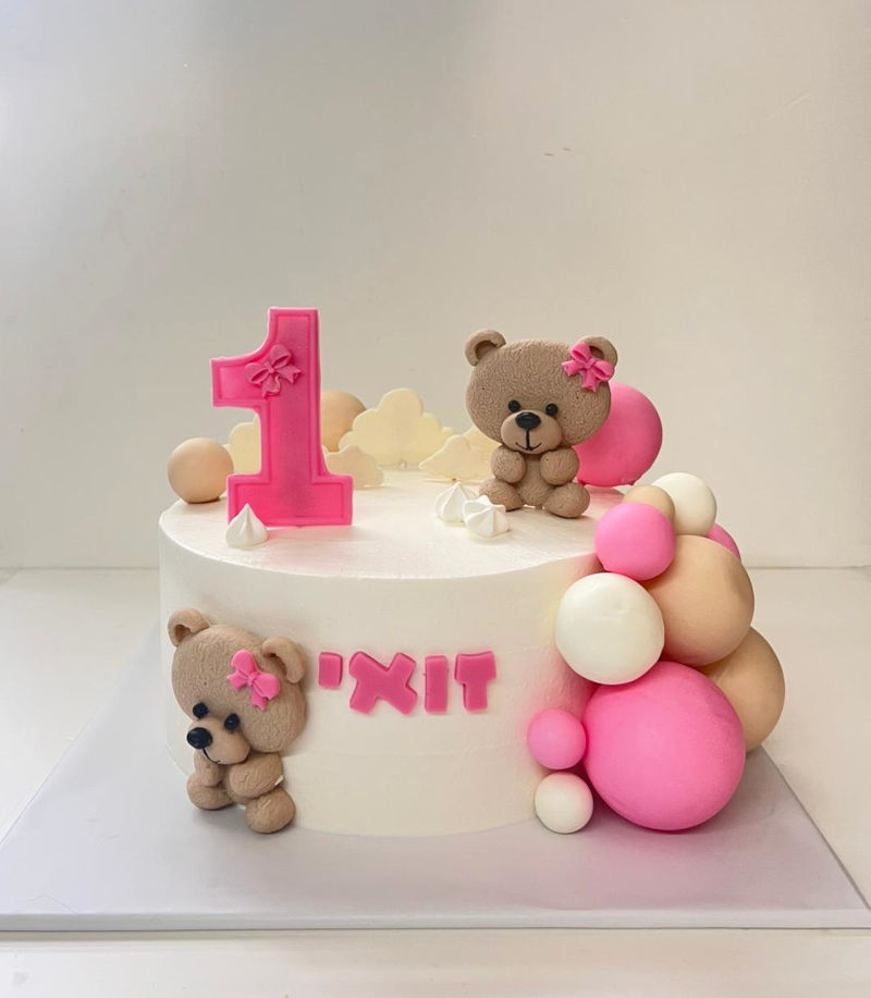 עוגה מעוצבת לגיל שנה