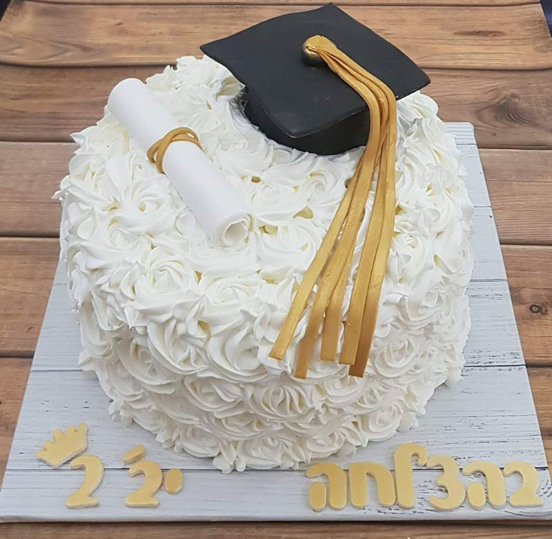 עוגה מעוצבת סיום לימודים