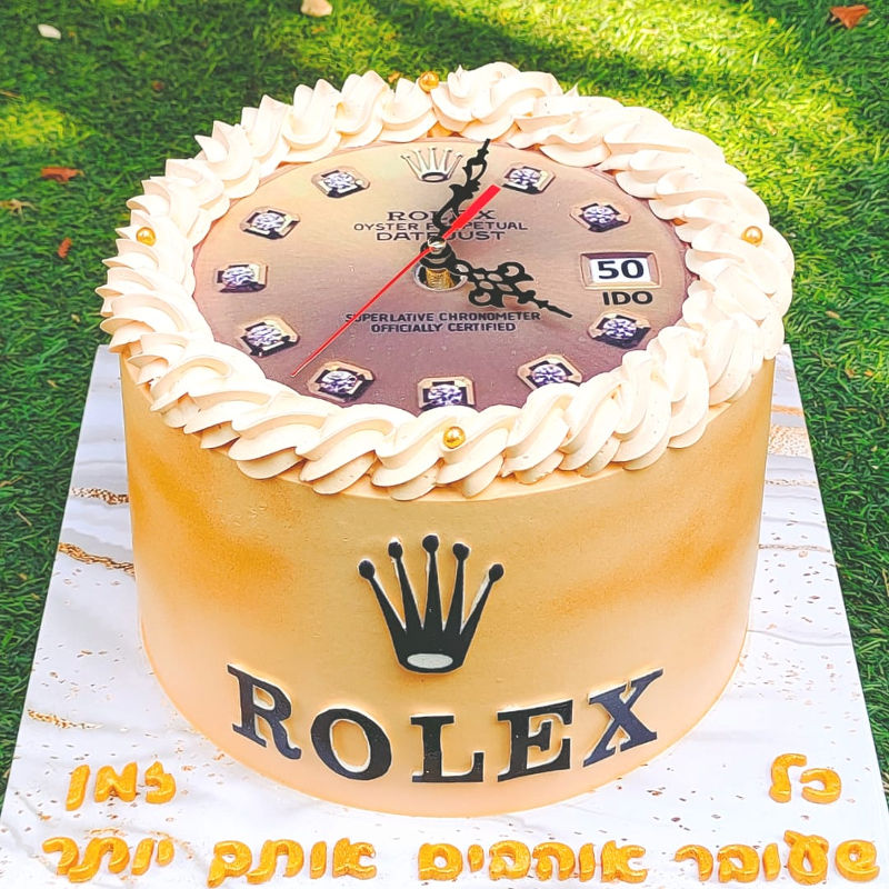 עוגה מעוצבת רולקס