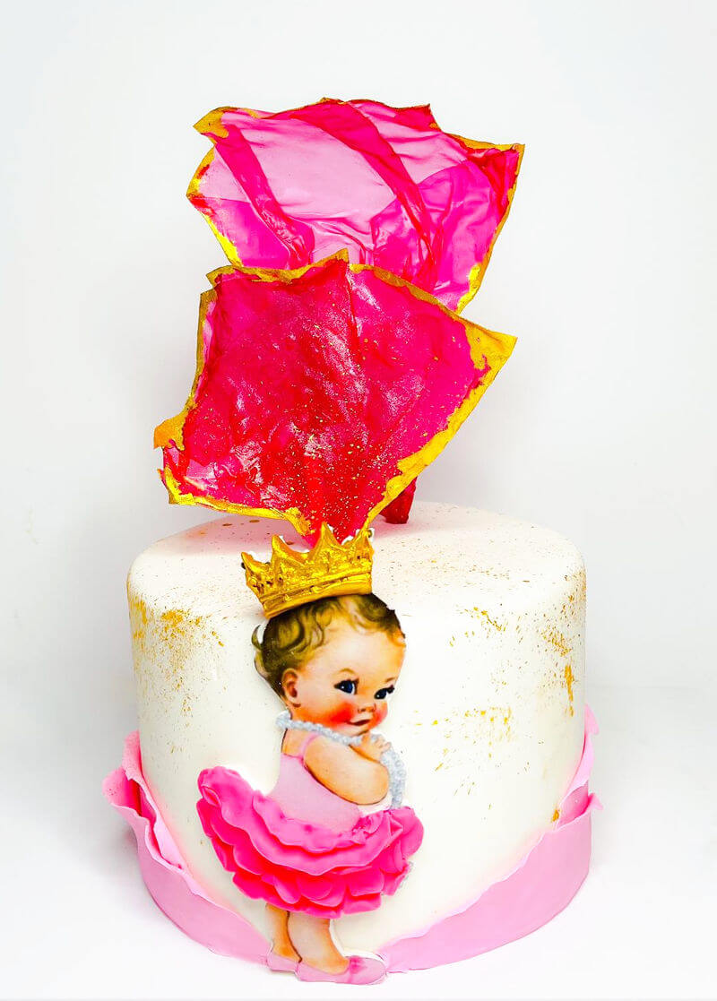 עוגה מעוצבת תינוקת