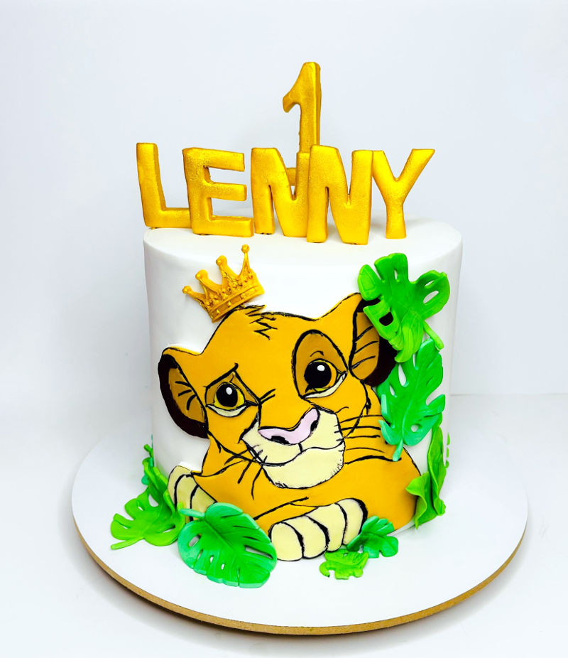 עוגה סימבה מלך האריות