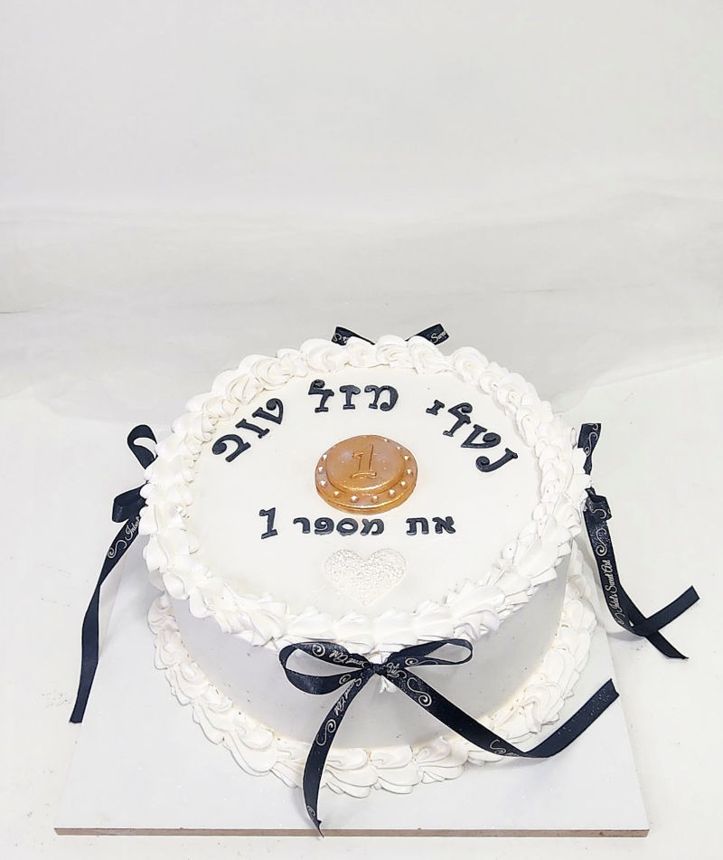 עוגה עם פפיונים