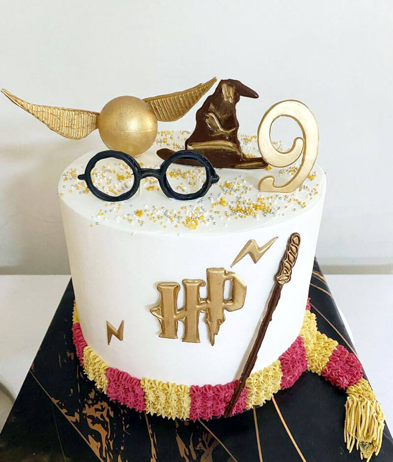 עוגה של הארי פוטר ליום הולדת
