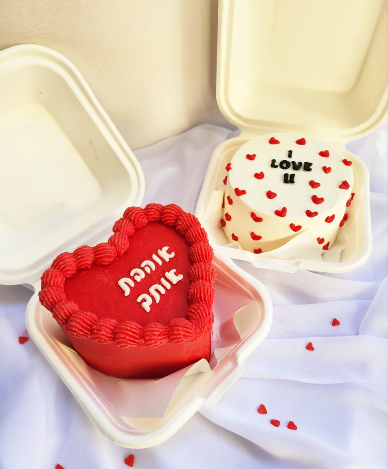 עוגות בנטו ליום האהבה