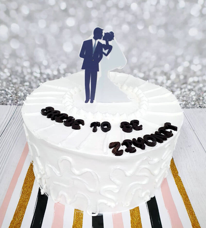 עוגת BRIDE TO BE