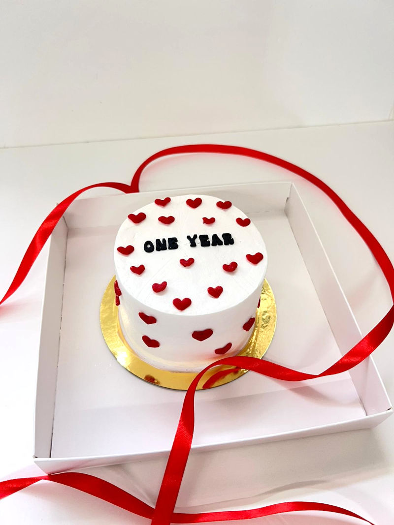 עוגת בנטו לבבות