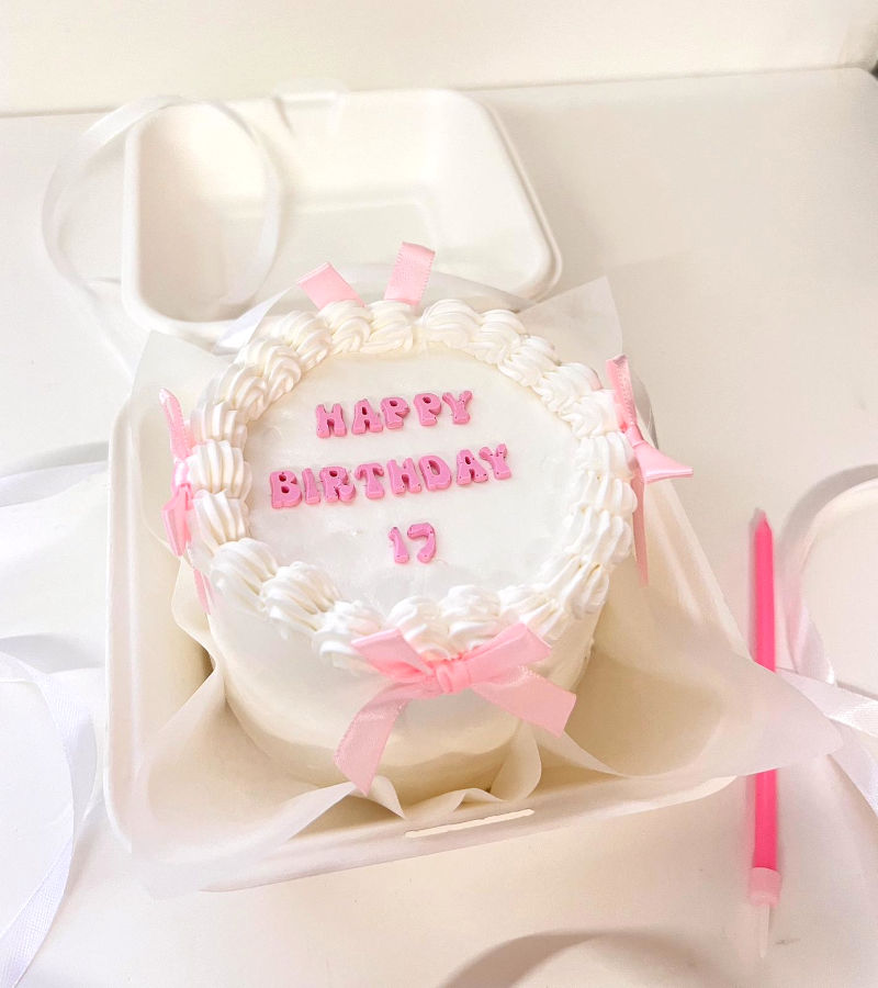 עוגת בנטו לבת מצווה