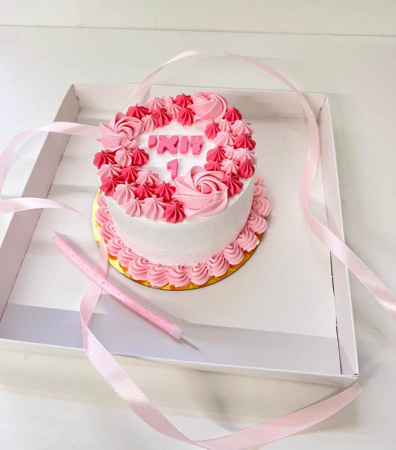 עוגת בנטו מהממת לגיל שנה