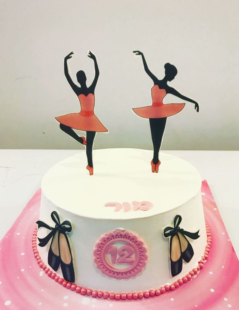 עוגת רקדניות בלט
