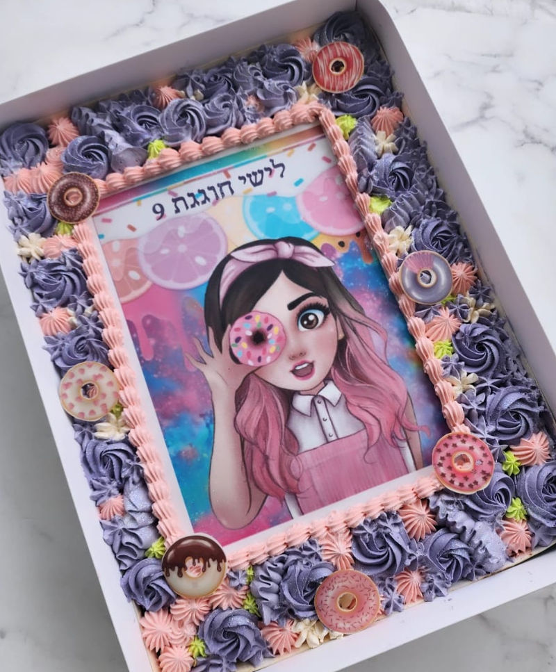 עוגת גן דונאטס