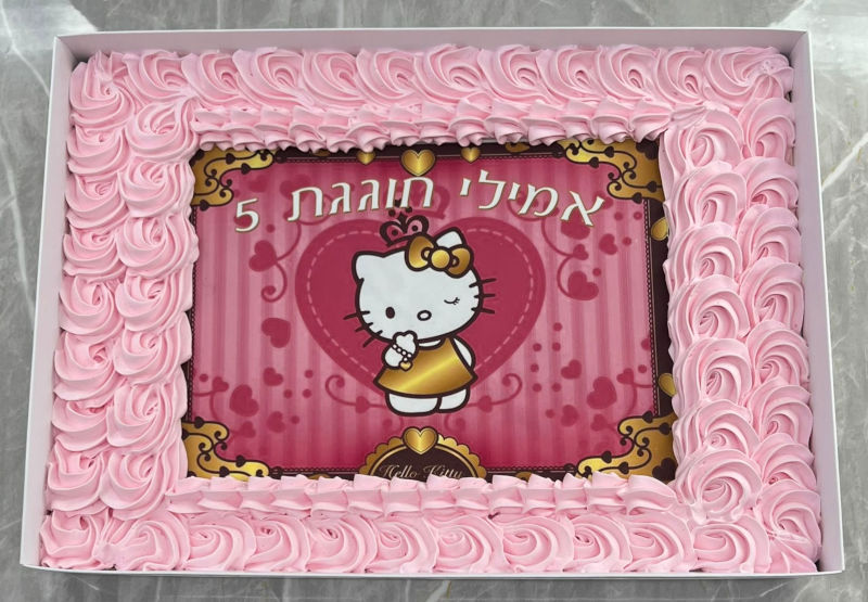 עוגת גן של הלו קיטי