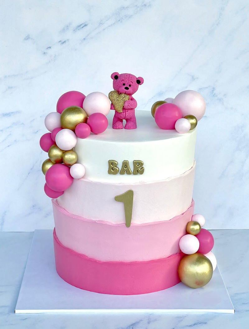 עוגת דובי מתוקה לגיל שנה