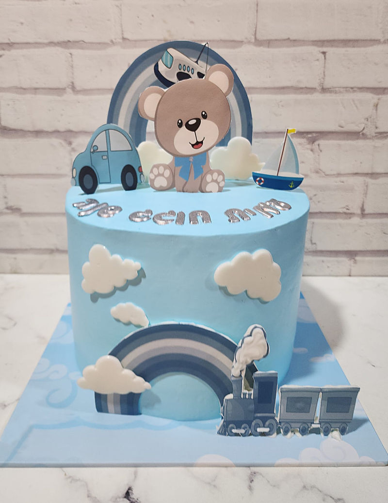 עוגת דובי מתוקה לגיל שנה