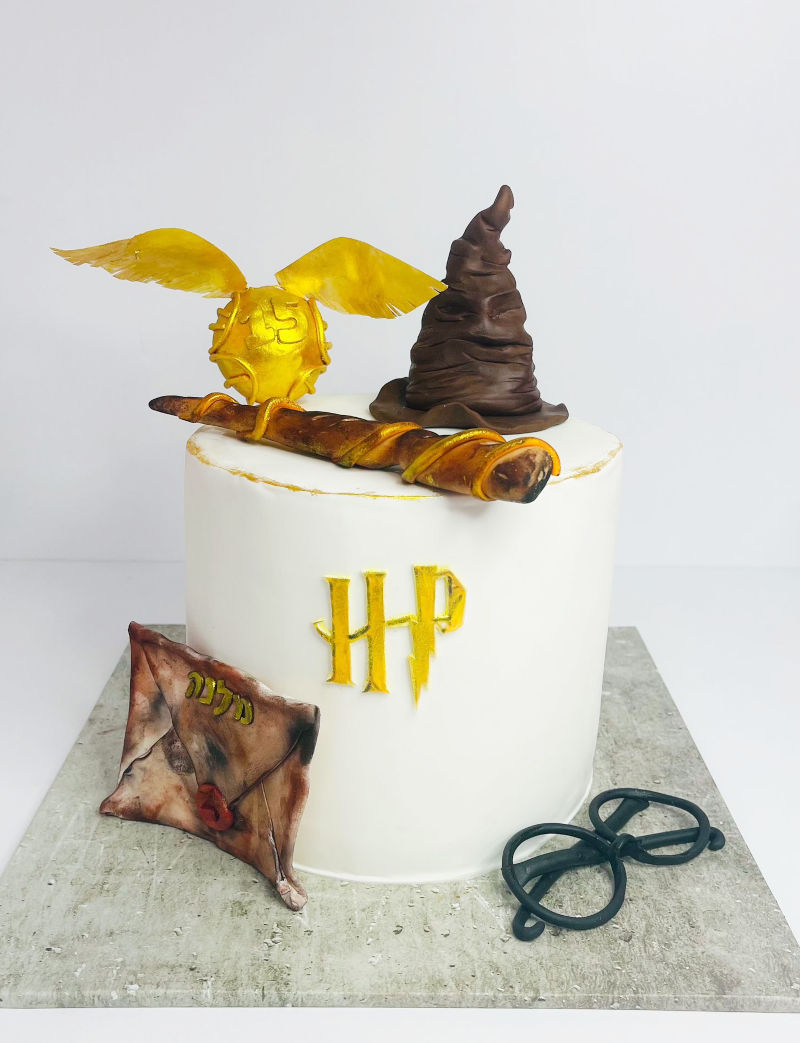עוגת הארי פוטר עם תעודת כשרות