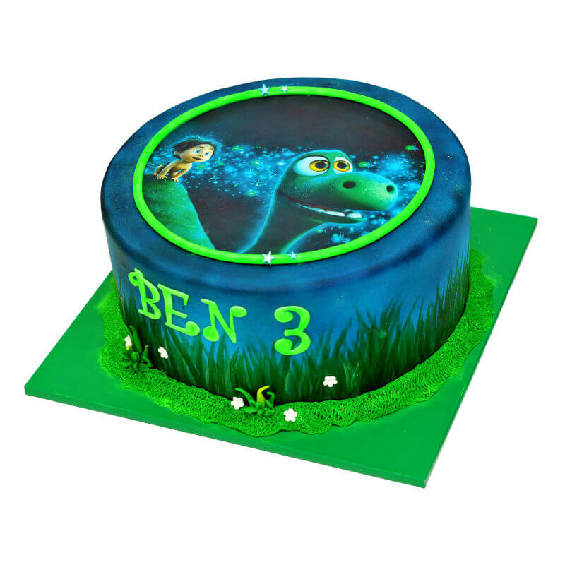 עוגה ליום הולדת הדינוזאור הטוב