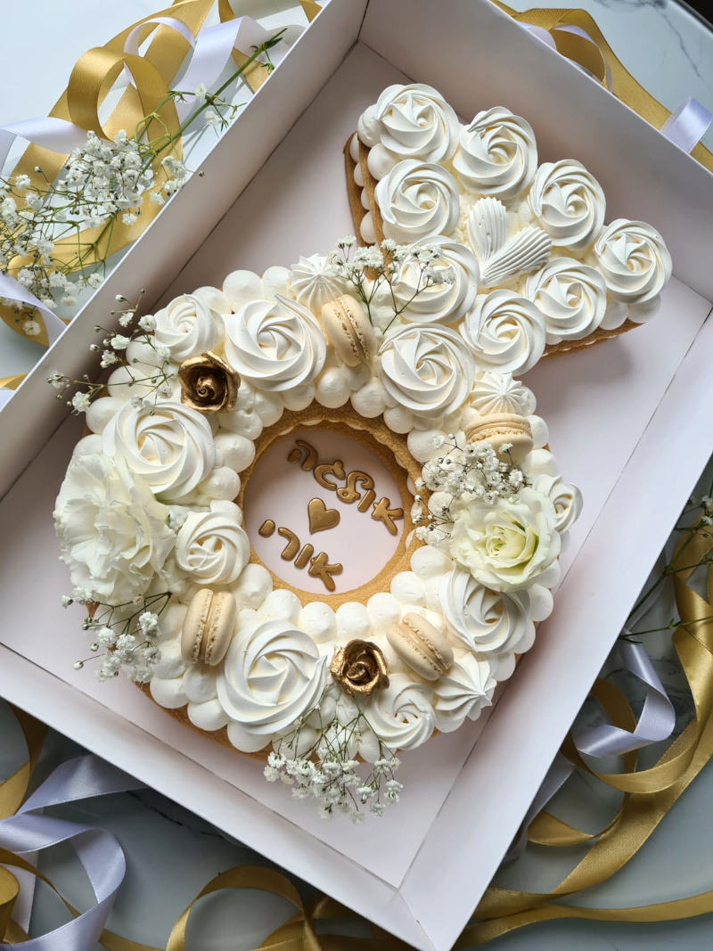 עוגת טבעת לחתונה
