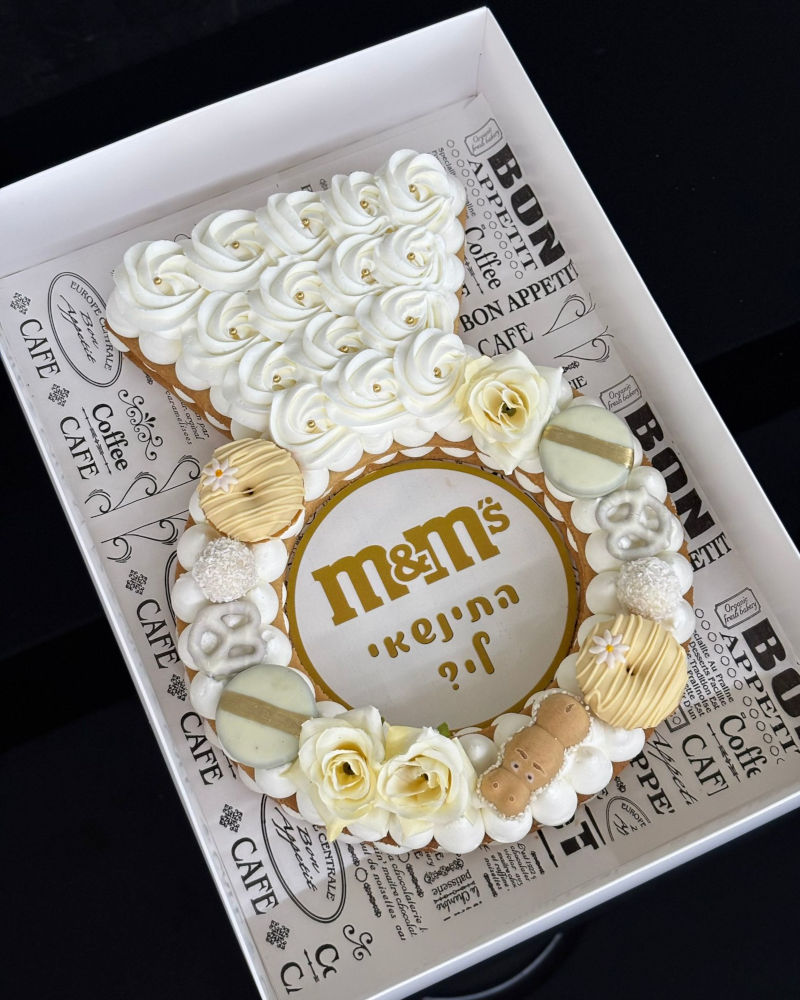 עוגת טבעת מעוצבת להצעת נישואין