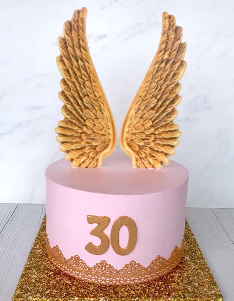 עוגת יום הולדת 30