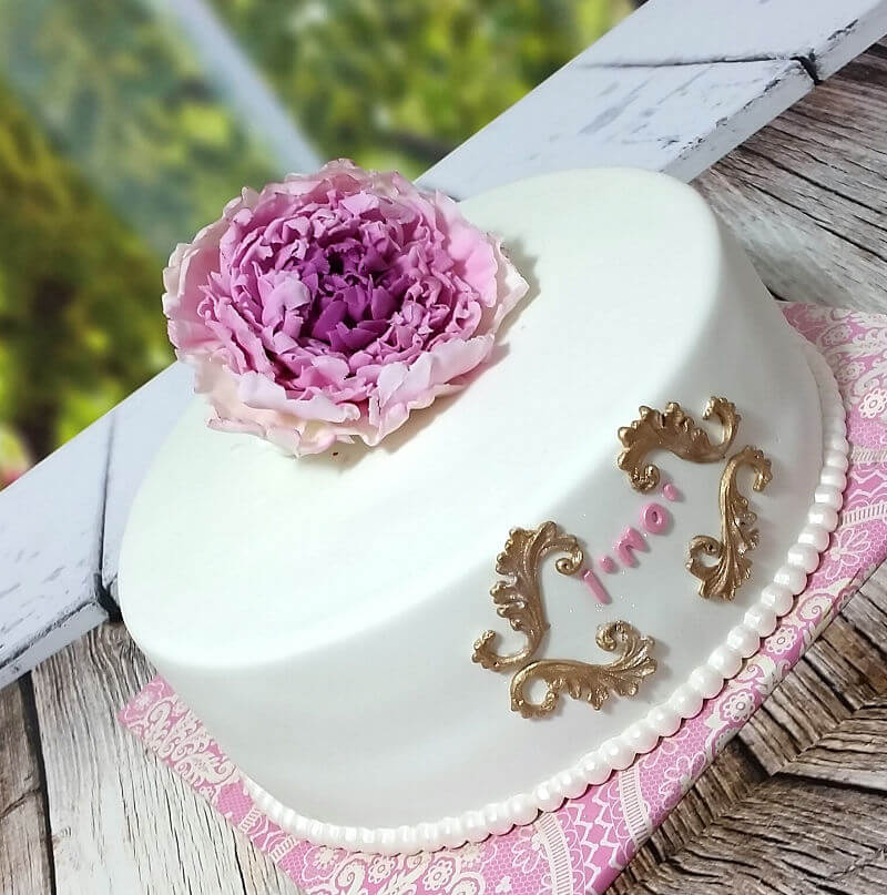 עוגת יום הולדת לבת מצווה