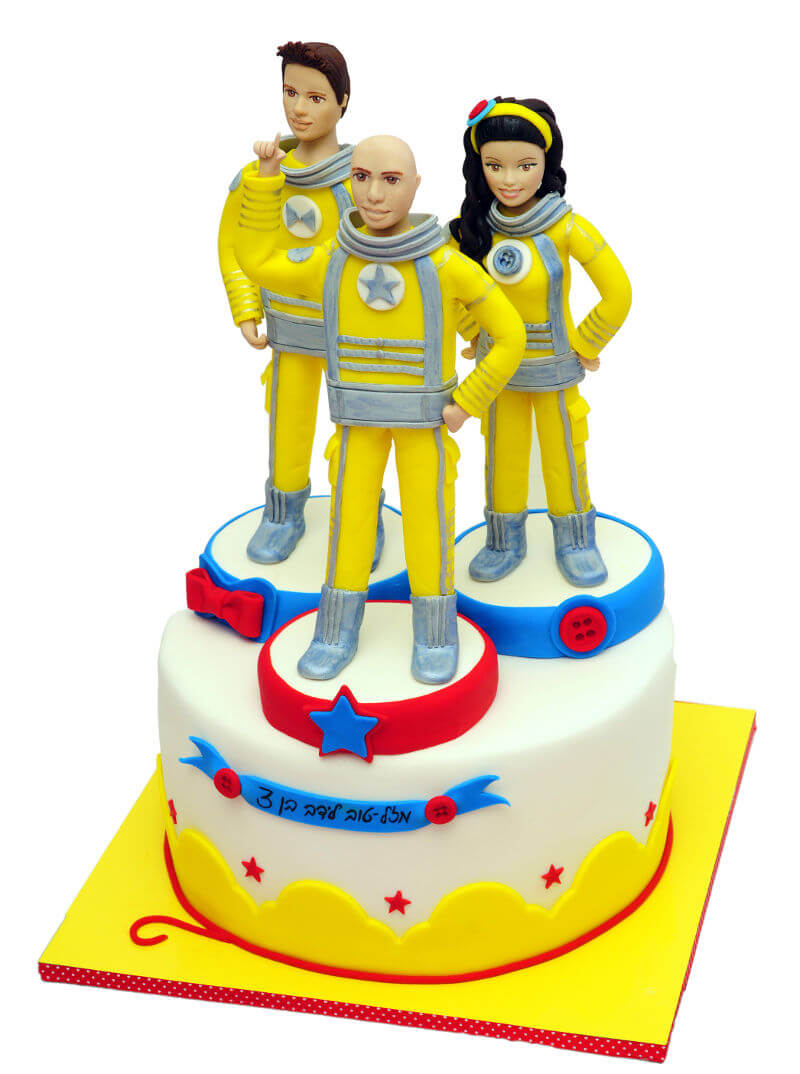 עוגת יום הולדת גיבורי האור