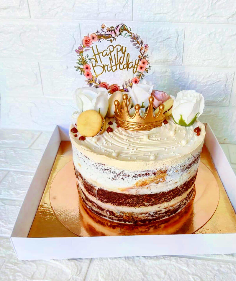 עוגת יום הולדת טבעונית להזמנה