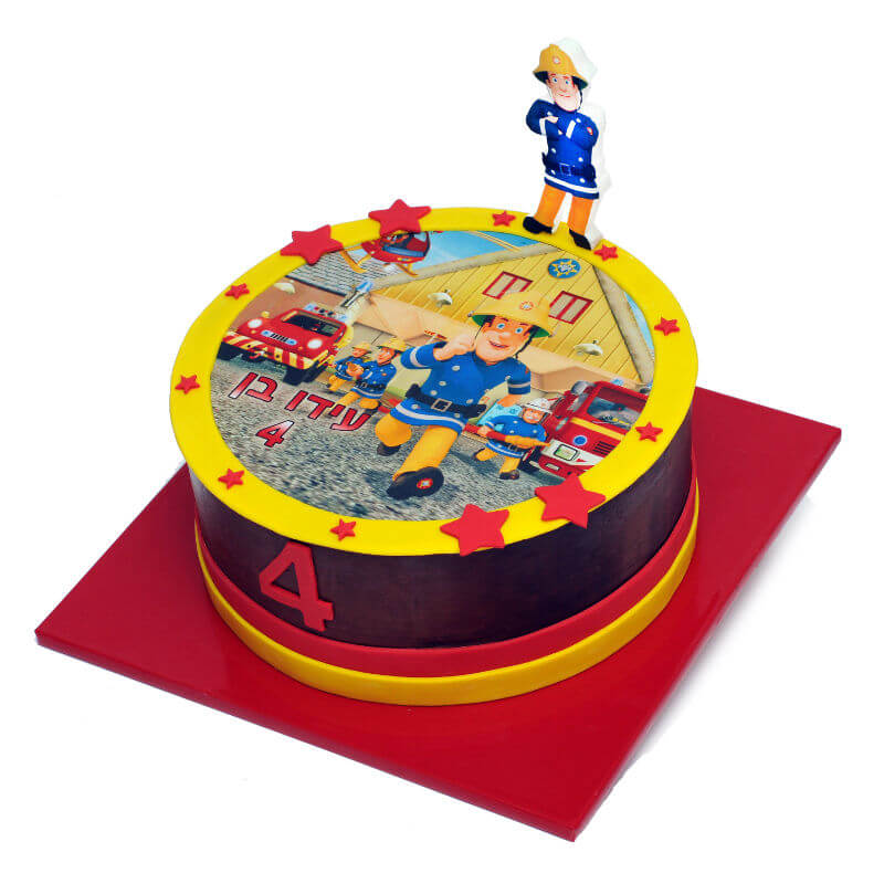 עוגת יום הולדת לבנים סמי הכבאי