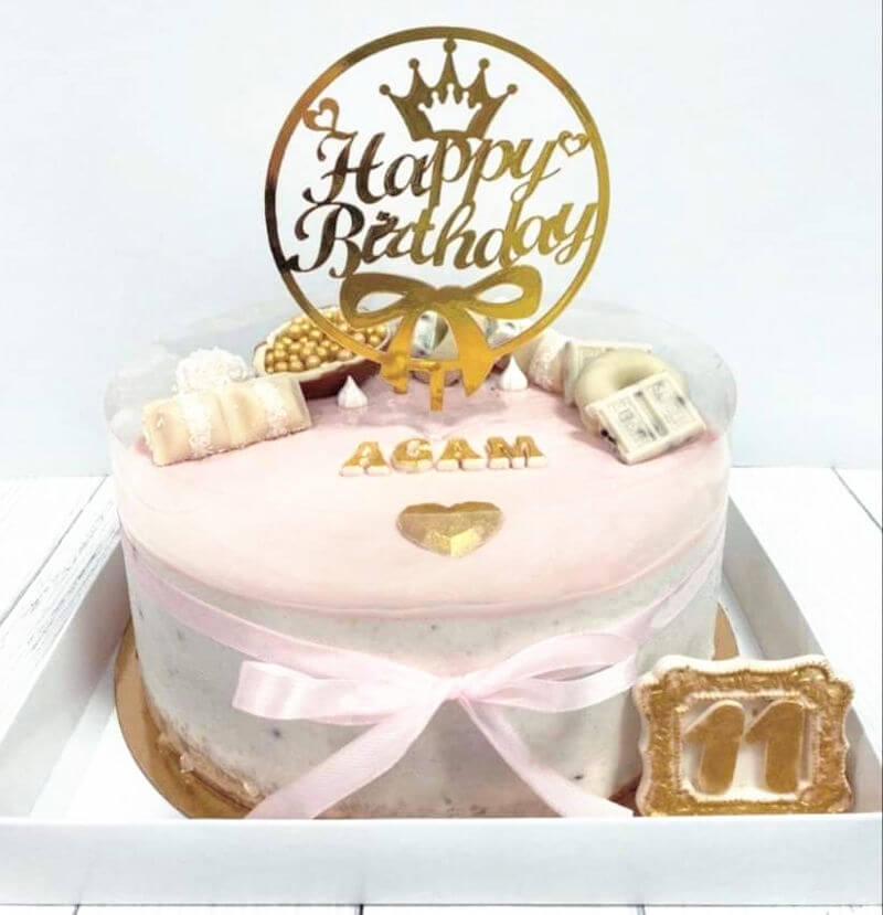 עוגת יום הולדת מקסימה לבת