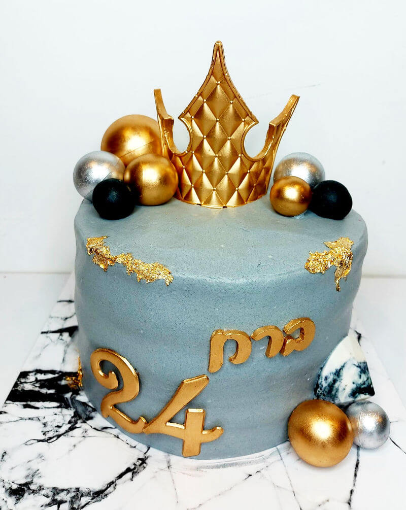 עוגת יום הולדת למבוגרים