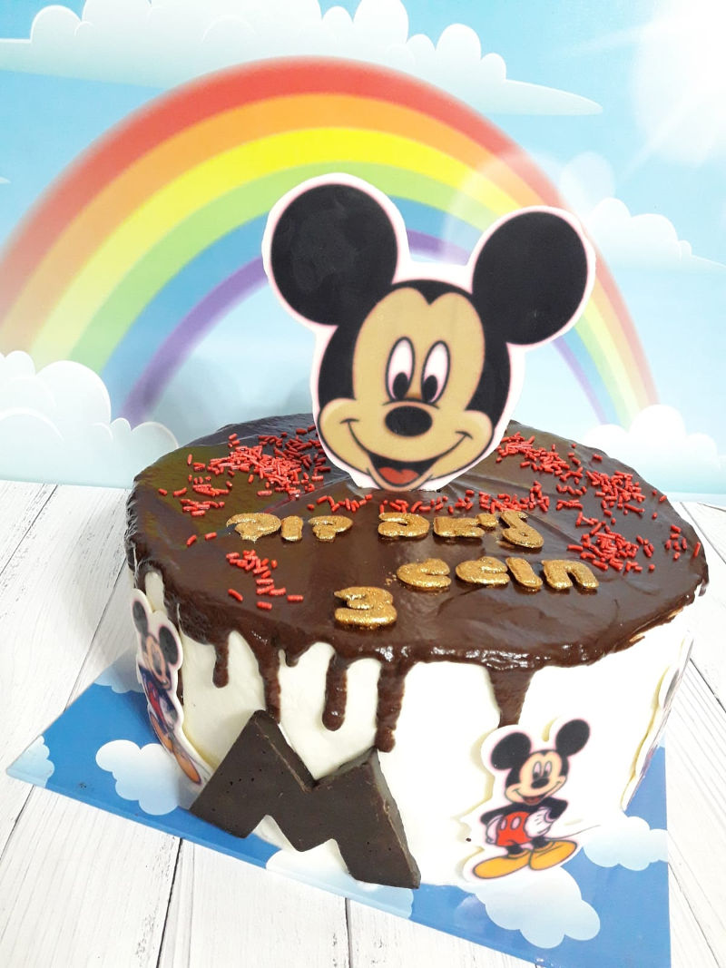 עוגת יום הולדת של מיקי מאוס
