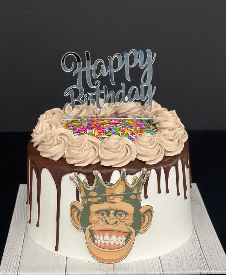 עוגת יום הולדת מצחיקה