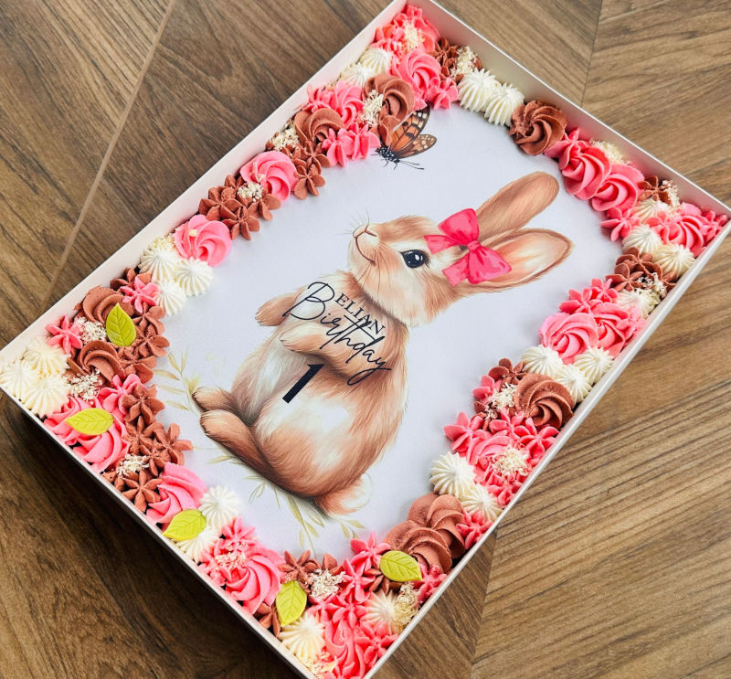 עוגת יום הולדת מתוקה לגיל שנה