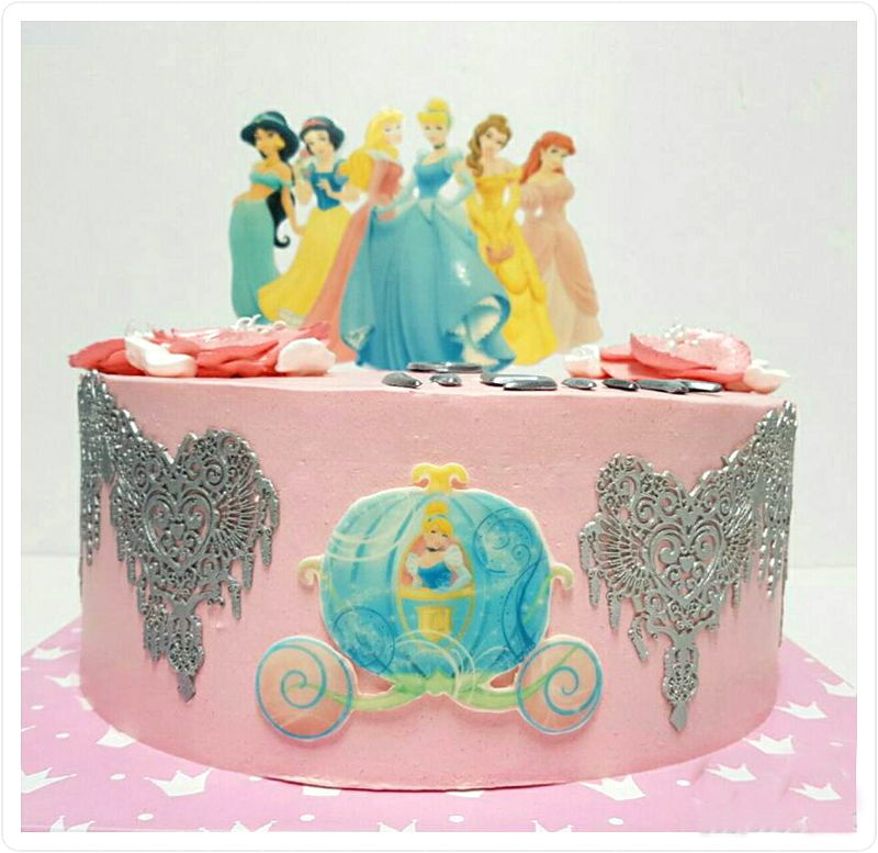 עוגת יום הולדת נסיכות