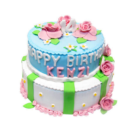 עוגת יום הולדת קומות לבת